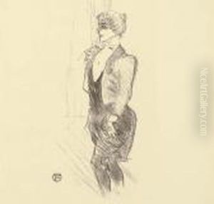 Mary Hamilton by Henri De Toulouse-Lautrec