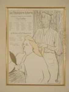 La Coiffure,programme Du Theatre Libre by Henri De Toulouse-Lautrec
