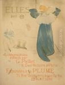 Affiche Pour Elles by Henri De Toulouse-Lautrec