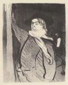 Aristide Bruant, From Le Cafe Concert (w. 24) by Henri De Toulouse-Lautrec