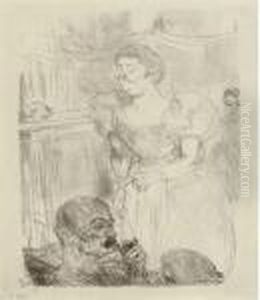 Di Ti Fellow - Anglaise Au Cafe-concert by Henri De Toulouse-Lautrec