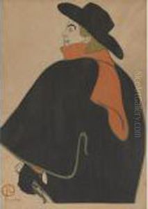 Aristide Bruant Dans Son Cabaret (d. 348; A. 15; W. P9; Adr. 12) by Henri De Toulouse-Lautrec