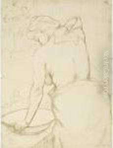 Femme Qui Se Lave (d. 184; A. 205; W. 160; Adr. 176) by Henri De Toulouse-Lautrec