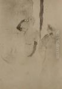 Yvette Guilbert Plate 14 From
Album "serie Francais" 1894 (delteil 93) And Lady And Clown: Two Works by Henri De Toulouse-Lautrec