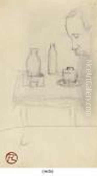 Table (recto); Deux Femmes (verso) - view 1