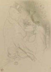Mademoiselle Lender Et Baron (d. 43; W. 33; Adr. 46) by Henri De Toulouse-Lautrec