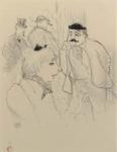 La Tige-moulin Rouge by Henri De Toulouse-Lautrec