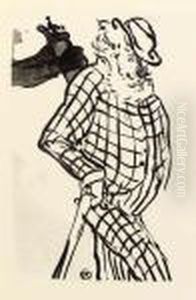 Mary Hamilton by Henri De Toulouse-Lautrec