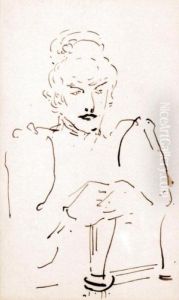 La Serveuse by Henri De Toulouse-Lautrec