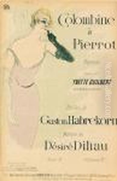 Yvette Guilbert, Dans Columbine A Pierrot - view 1