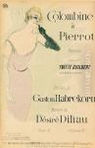 Yvette Guilbert, Dans Columbine A Pierrot by Henri De Toulouse-Lautrec