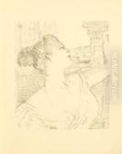 Sybil Sanderson by Henri De Toulouse-Lautrec