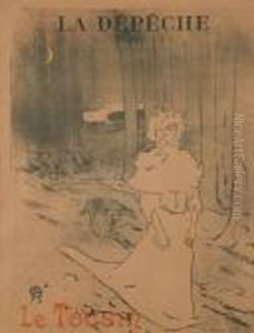La Chatelain Du Tocsin, 1895 (delteil 357) by Henri De Toulouse-Lautrec