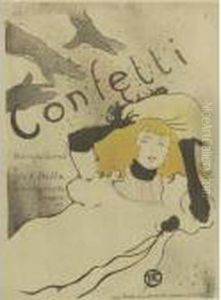Confetti (d. 352; Ad. 9; W. P13; Adr. 101) by Henri De Toulouse-Lautrec