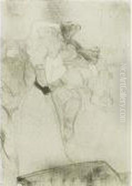 Lender De Dos, Dansant Le Bolero Dans 'chilperic' (d. 106; A. 127;
 W. 105; Adr. 111) - view 1