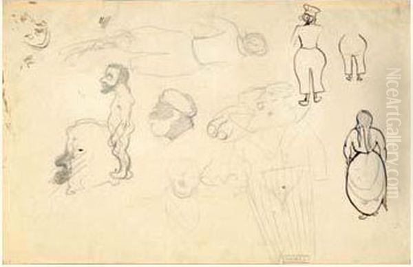 Lautrec Nu, Circa 1894 - view 1