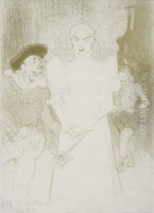 A L'opera, Madame Caron Dans Faust by Henri De Toulouse-Lautrec