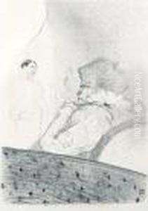 Brandes Dans La Loge (d. 60; A. 64; W. 51; Adr. 66) by Henri De Toulouse-Lautrec