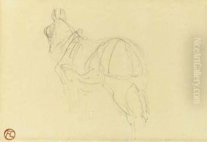 Cheval (recto); Etudes (verso)