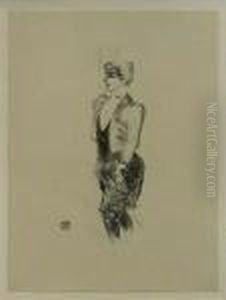 Mary Hamilton (d. 175; A. 215; W. 67) by Henri De Toulouse-Lautrec