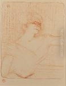 Yvette Guilbert - Dans La Glu (wittrock 273) by Henri De Toulouse-Lautrec
