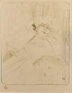Yvette Guilbert - Chanson Ancienne (wittrock 276) by Henri De Toulouse-Lautrec
