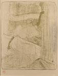 Yvette Guilbert - Saluant Le Public (wittrock 279) by Henri De Toulouse-Lautrec