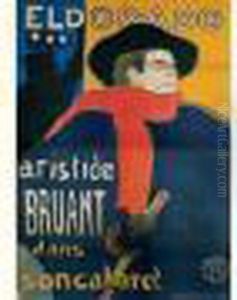 Eldorado. Aristide Bruant. 1892. Affiche. by Henri De Toulouse-Lautrec