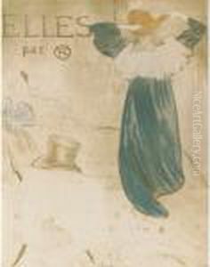 Frontispiece For 'elles' (d. 179; A. 200; Adr 171; W. 155) by Henri De Toulouse-Lautrec