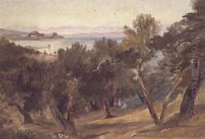 Corfu 4 by Edward Lear