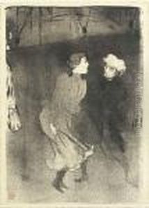 Repetition Generale Aux Folies-bergere by Henri De Toulouse-Lautrec
