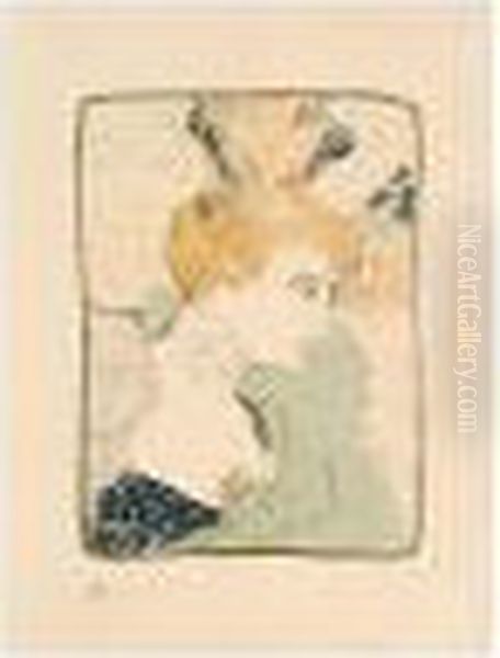 Mademoiselle Marcelle Lender, En Buste (wittrock 99; Delteil 102; Adhemar 131) - view 1