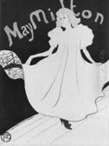 May Milton (d. 356; A. 149: Adr. 138; W. P17) by Henri De Toulouse-Lautrec