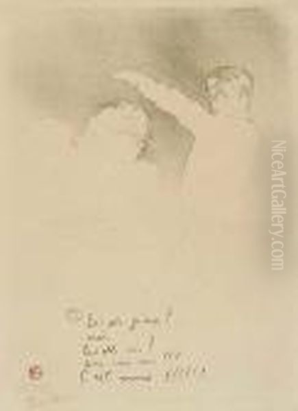 Aux Varietes, Mademoiselle Lender Et Brasseur - view 1