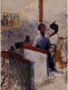La Loge by Henri De Toulouse-Lautrec