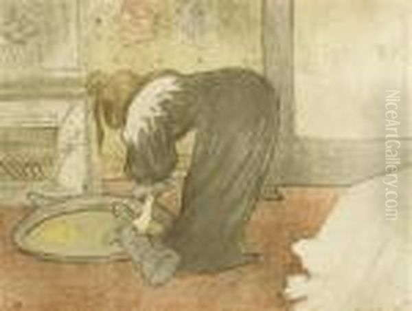 Femme Au Tub -- Le Tub, From Elles - view 1