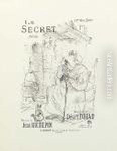 Le Secret, From Melodies De Desire Dihau by Henri De Toulouse-Lautrec