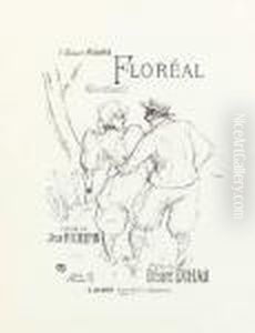 Floreal, From Melodies De Desire Dihau by Henri De Toulouse-Lautrec