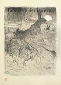 La Valse Des Lapins by Henri De Toulouse-Lautrec
