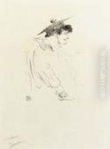Petite Fille Anglaise by Henri De Toulouse-Lautrec