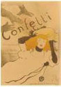 Confetti (d. 352; A. 9; Adr. 101; W. P13) by Henri De Toulouse-Lautrec