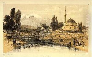 Monastir by Edward Lear