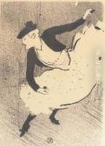 Edmee Lescot by Henri De Toulouse-Lautrec