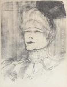 Jeanne Granier by Henri De Toulouse-Lautrec