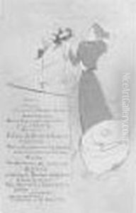 La Modiste, Renee Vert (delteil 13; Adhemar 17; Wittrock 4; Adriani 13) by Henri De Toulouse-Lautrec