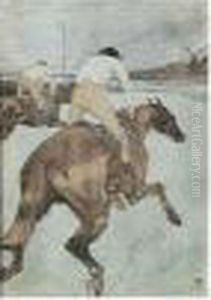 Le Jockey (d. 279, A. 365, W. 308, Adr. 345) by Henri De Toulouse-Lautrec
