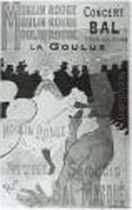 Moulin Rouge, La Goulue (d. 339; A. 1; W. P1/b; Adr. 1) by Henri De Toulouse-Lautrec