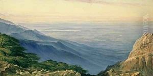The Plain of Lombardy from Monte Generoso