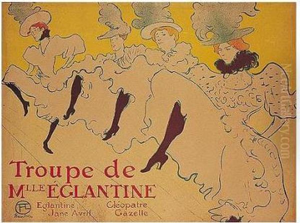 La Troupe De Mademoiselle Eglantine (w. Posters 21c) - view 1