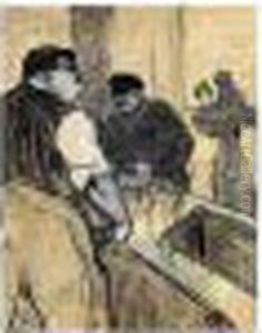 L'assommoir by Henri De Toulouse-Lautrec